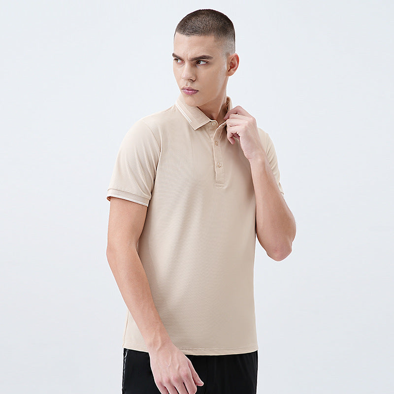 Herren Poloshirt med åndbar og fugtregulerende teknologi Stilla