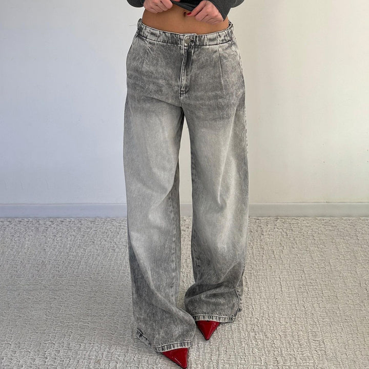 Kvinders casual jeans med løs pasform Stilla