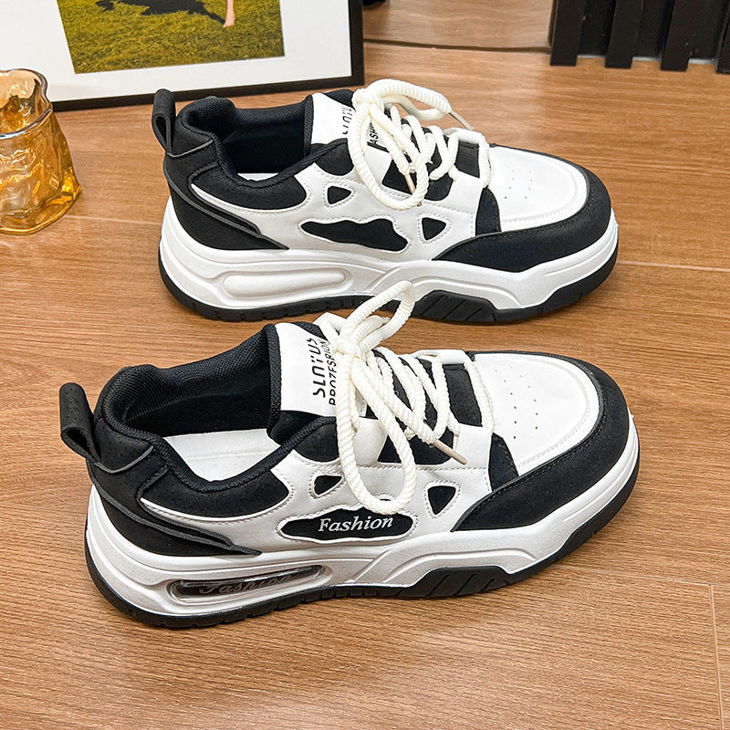 Dame modische sneakers med udtalt profil og åndbart mesh-overmateriale Stilla