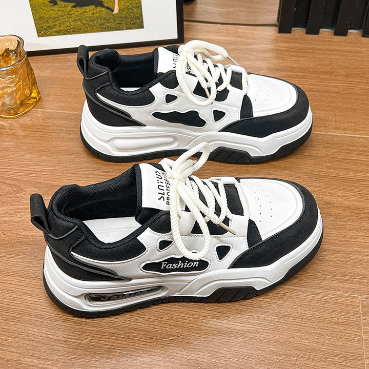 Dame modische sneakers med udtalt profil og åndbart mesh-overmateriale Stilla