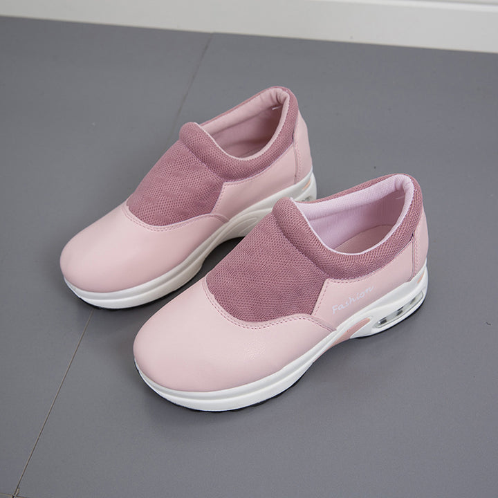 Damer Komfortable Slip-On Sneakers med åndbart mesh-overflade og polstret fodseng Stilla