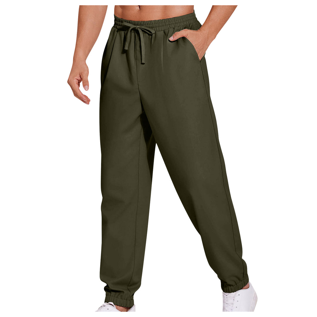 Herrer komfortable joggingbukser med elastisk talje og praktiske lommer Stilla