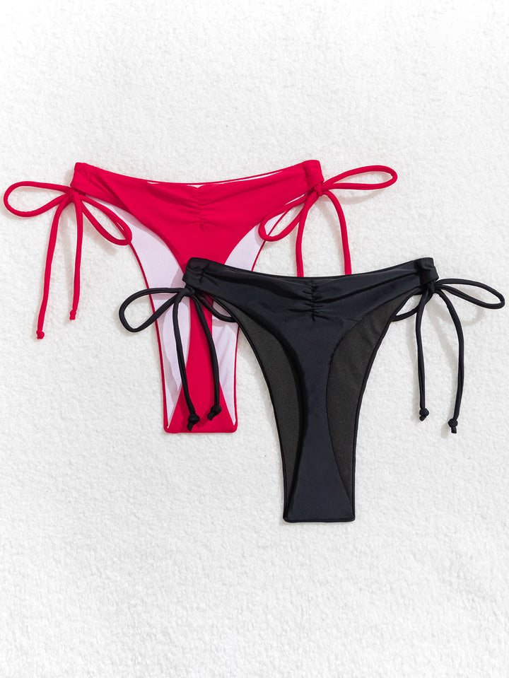 Damer bikinier med justerbare sidebånd Skovae