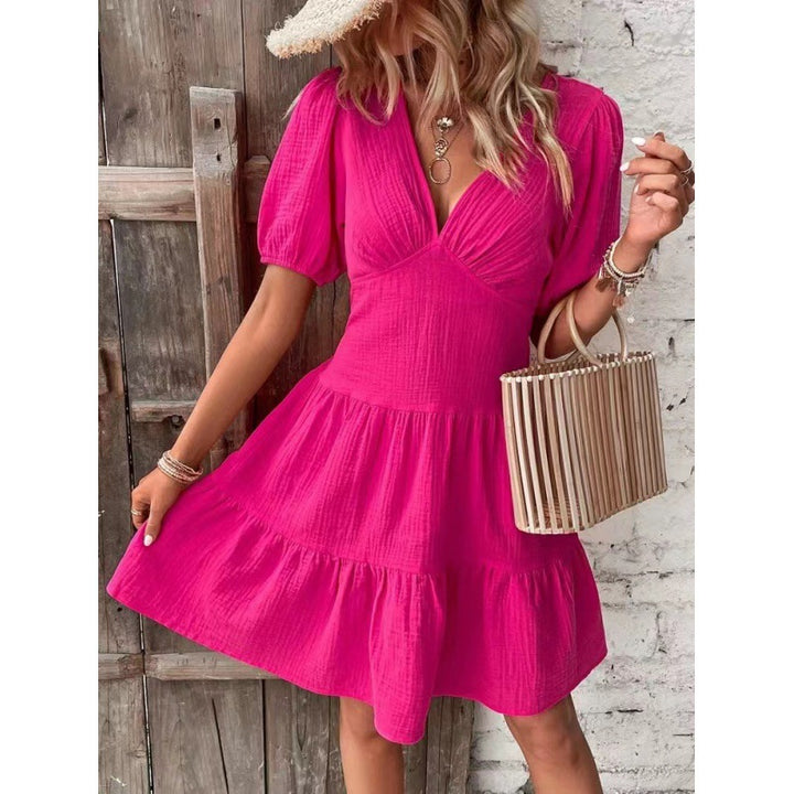 Femme Sommer Midi Kjole Stilla