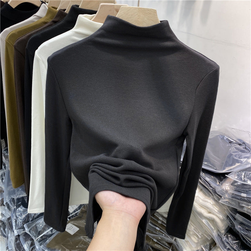 Femme Rullekrave Langærmet T-shirt Stilla