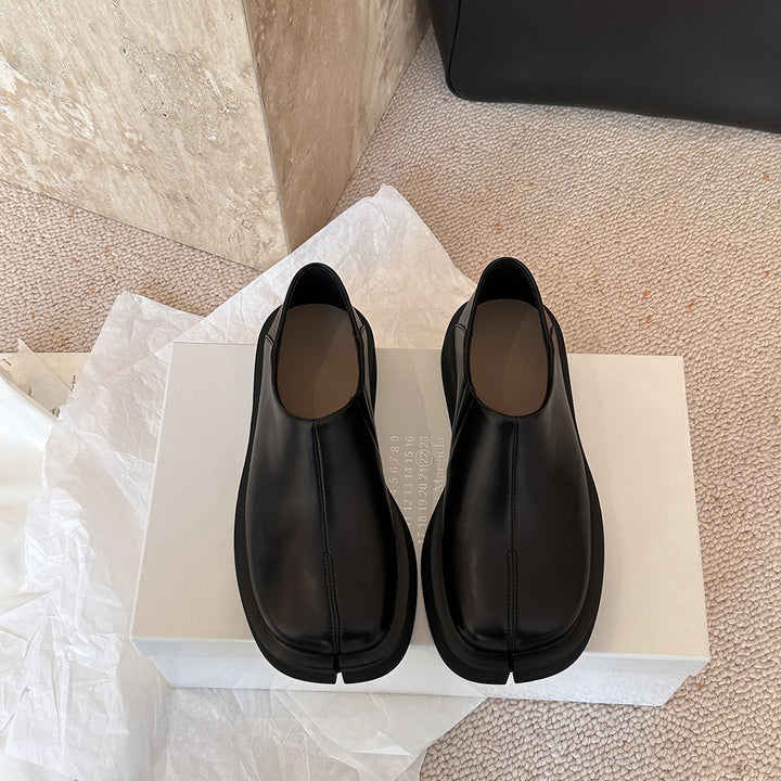 Femme Contemporary Slipper-Læder-Sneaker Stilla