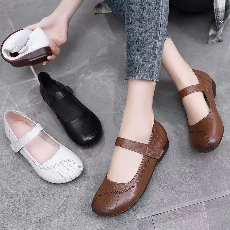 Dame Ballerinas med justerbart remdesign og behagelig pasform Stilla