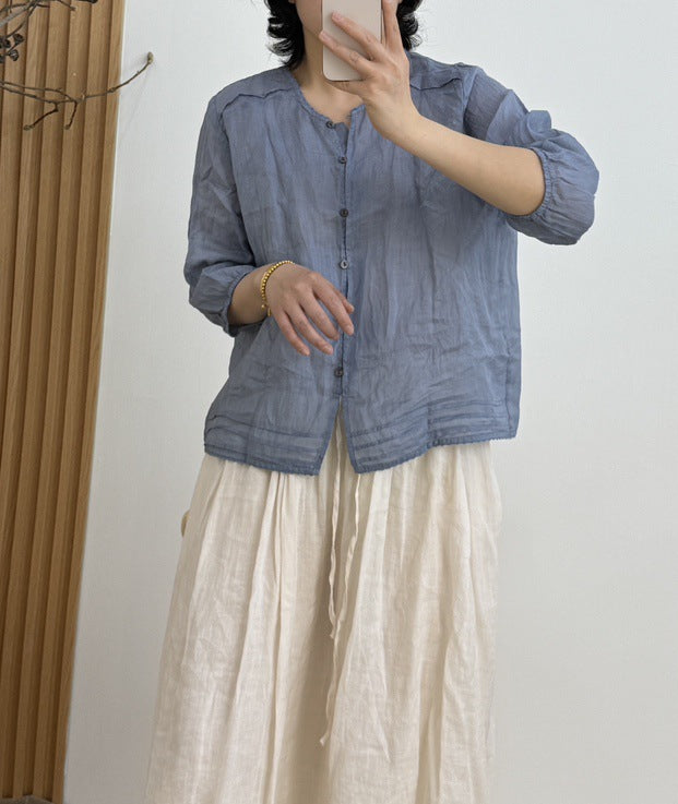 Femme Letvægts Knappet Cardigan Stilla