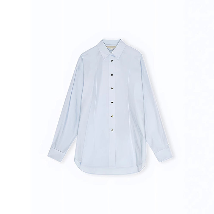 Kvindernes langærmede bluse med moderne snit og elegante detaljer Stilla