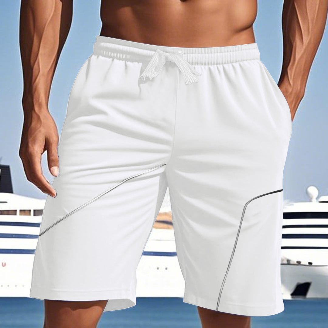 Herrer Sporty Shorts med åndbar vævningsteknologi og praktiske lommer Stilla