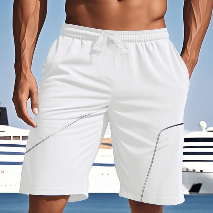 Herrer Sporty Shorts med åndbar vævningsteknologi og praktiske lommer Stilla