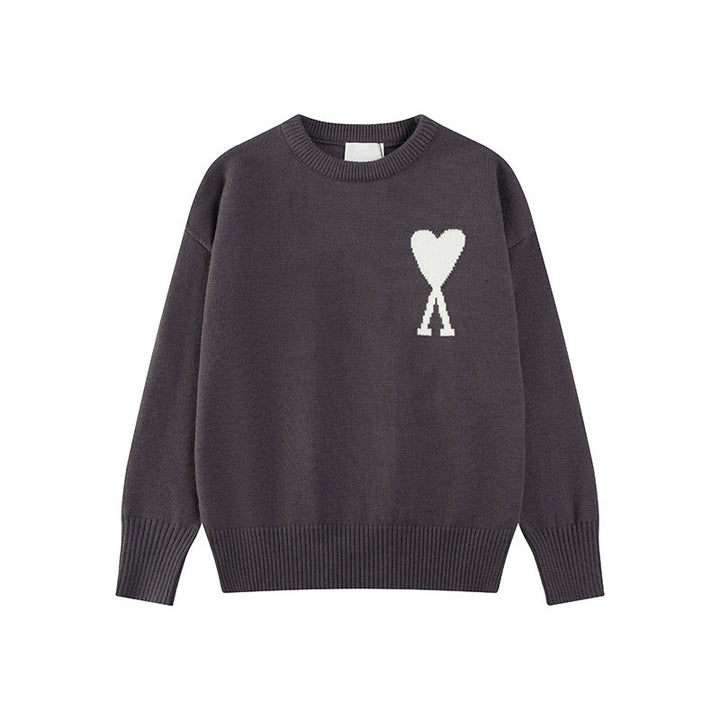 Stilla | Hjerte-broderet kvinders sweater