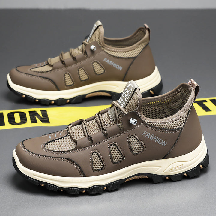 Herrer alsidige Trail-sneakers med åndbart overmateriale og skridsikker sål Stilla