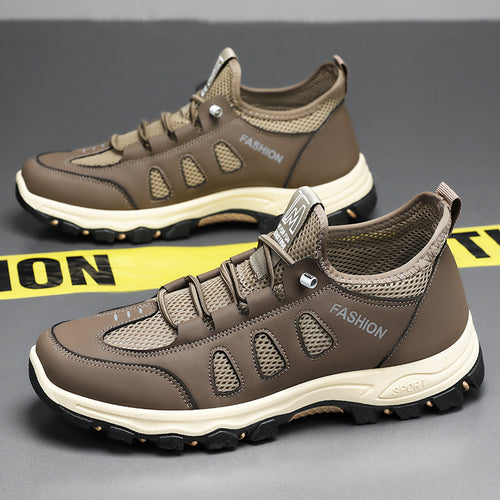 Herrer alsidige Trail-sneakers med åndbart overmateriale og skridsikker sål Stilla