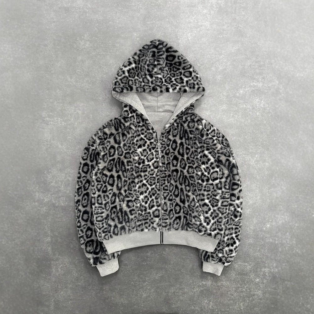 Kvinders hætte sweatshirt med blødt inderfor og lynlås af høj kvalitet Stilla