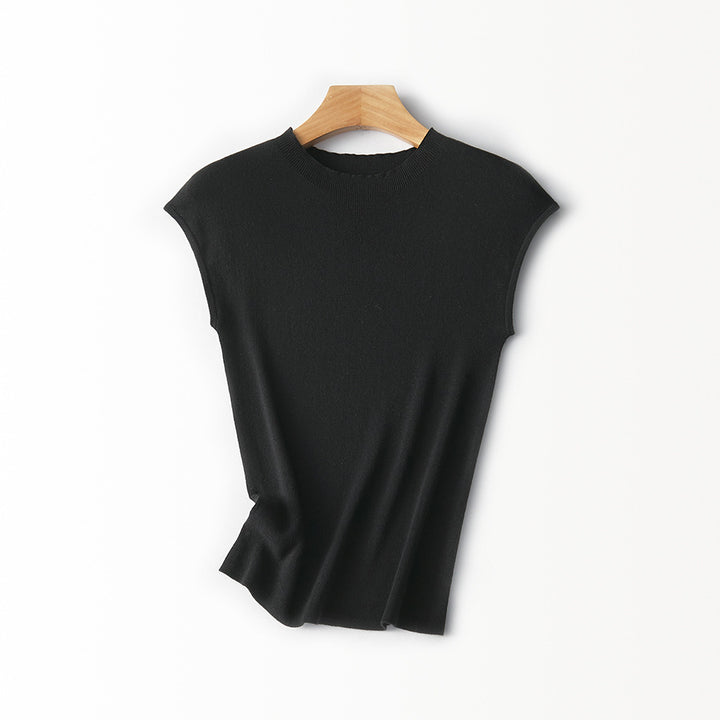 Femme Kap Ærme Striktop Stilla