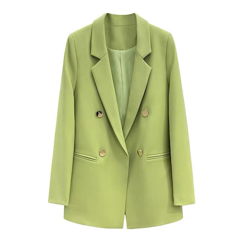 Kvinders elegante og moderne snit blazer med dobbelt knaplukning Stilla