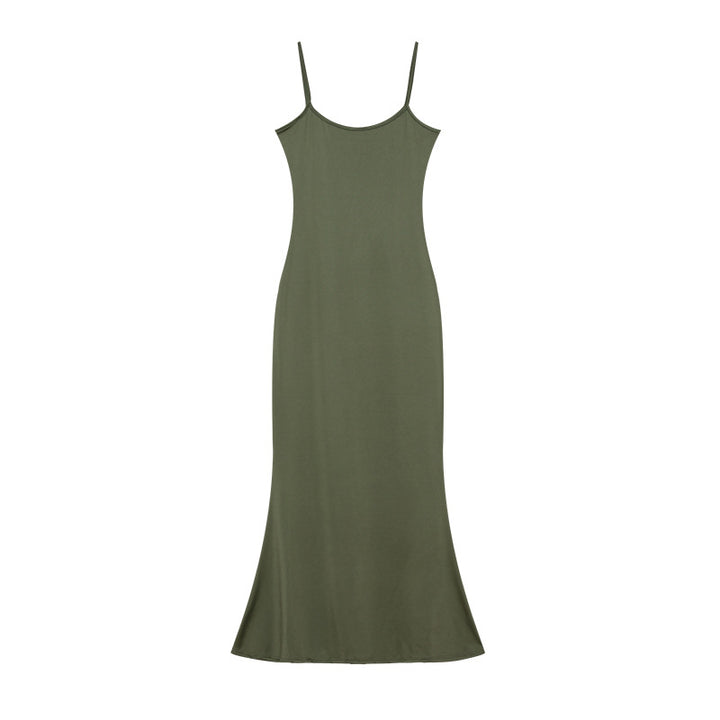 Dame Elegant Slip Maxi Kjole Stilla