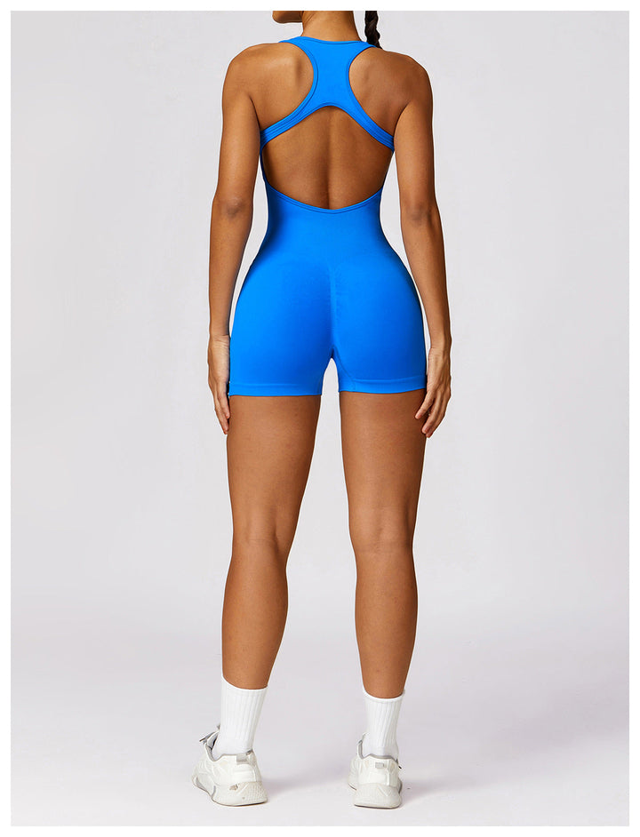 Stilla | Lifting Tight Back Yoga Bodysuit Hurtigttørrende Éndelt Sportsfitness Yoga Tøj