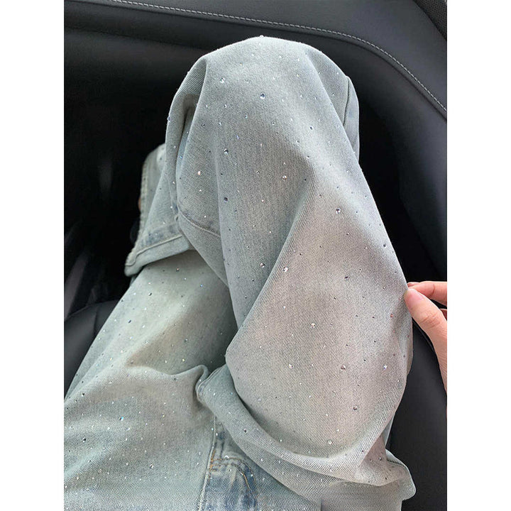 Femme Dekoreret Denim-Bukser Stilla