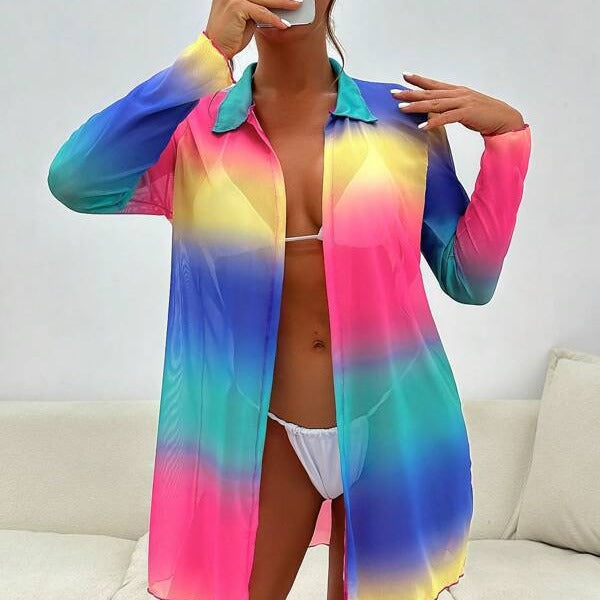 Dame Longsleeve Skjorte Bluse Stilla