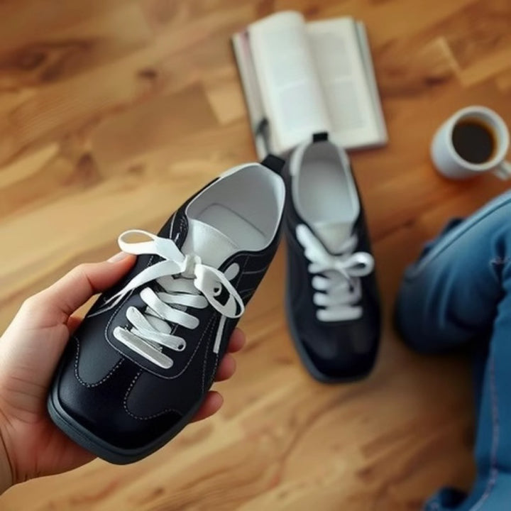 Dame Sneakers i sporty-elegant design med åndbart overmateriale Stilla
