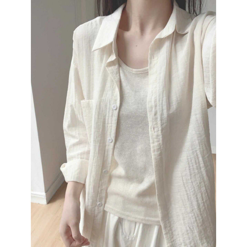 Femme Let Lag Knapshirt Stilla