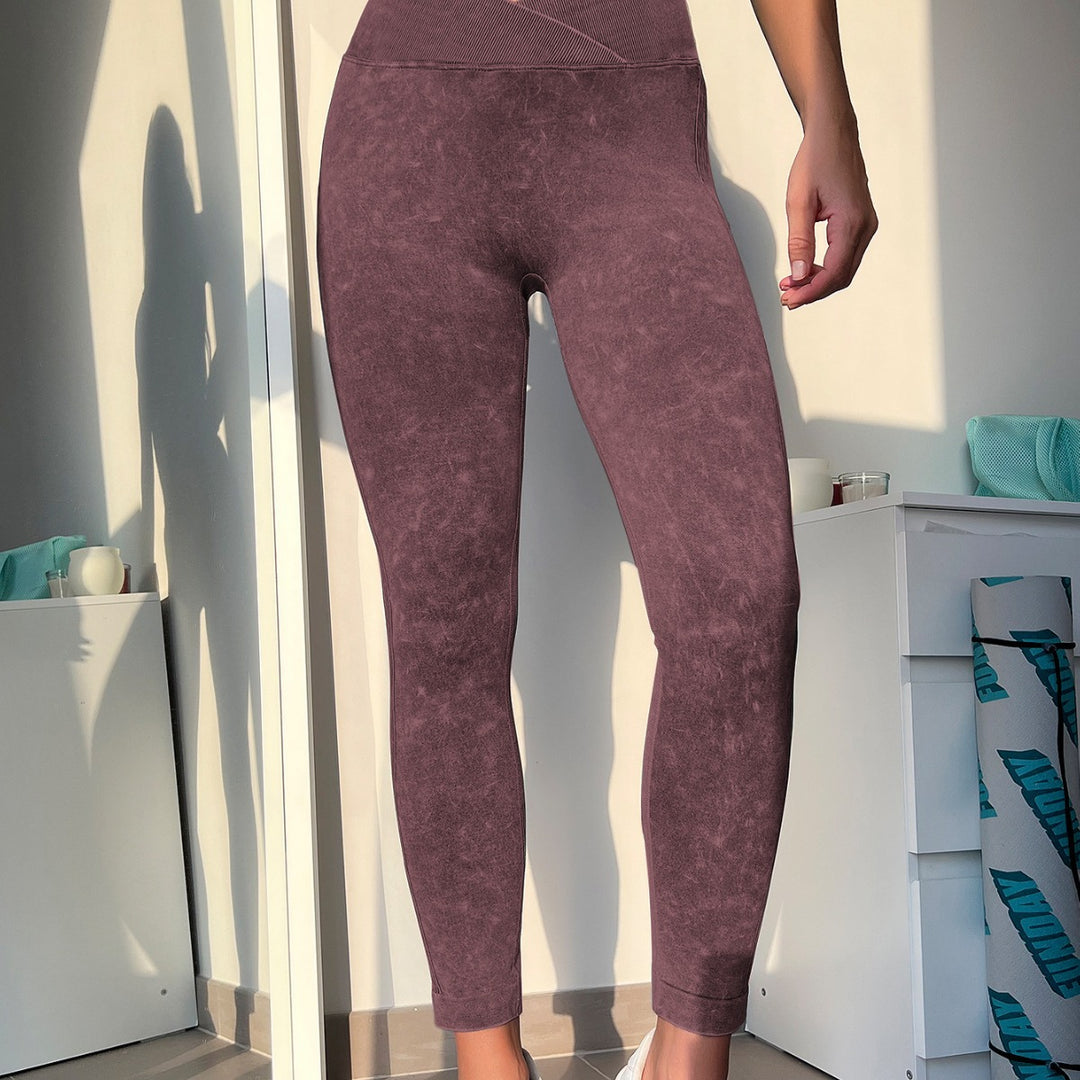 Dame sportleggings med innovativ pasform og stilfulde indsatser Stilla