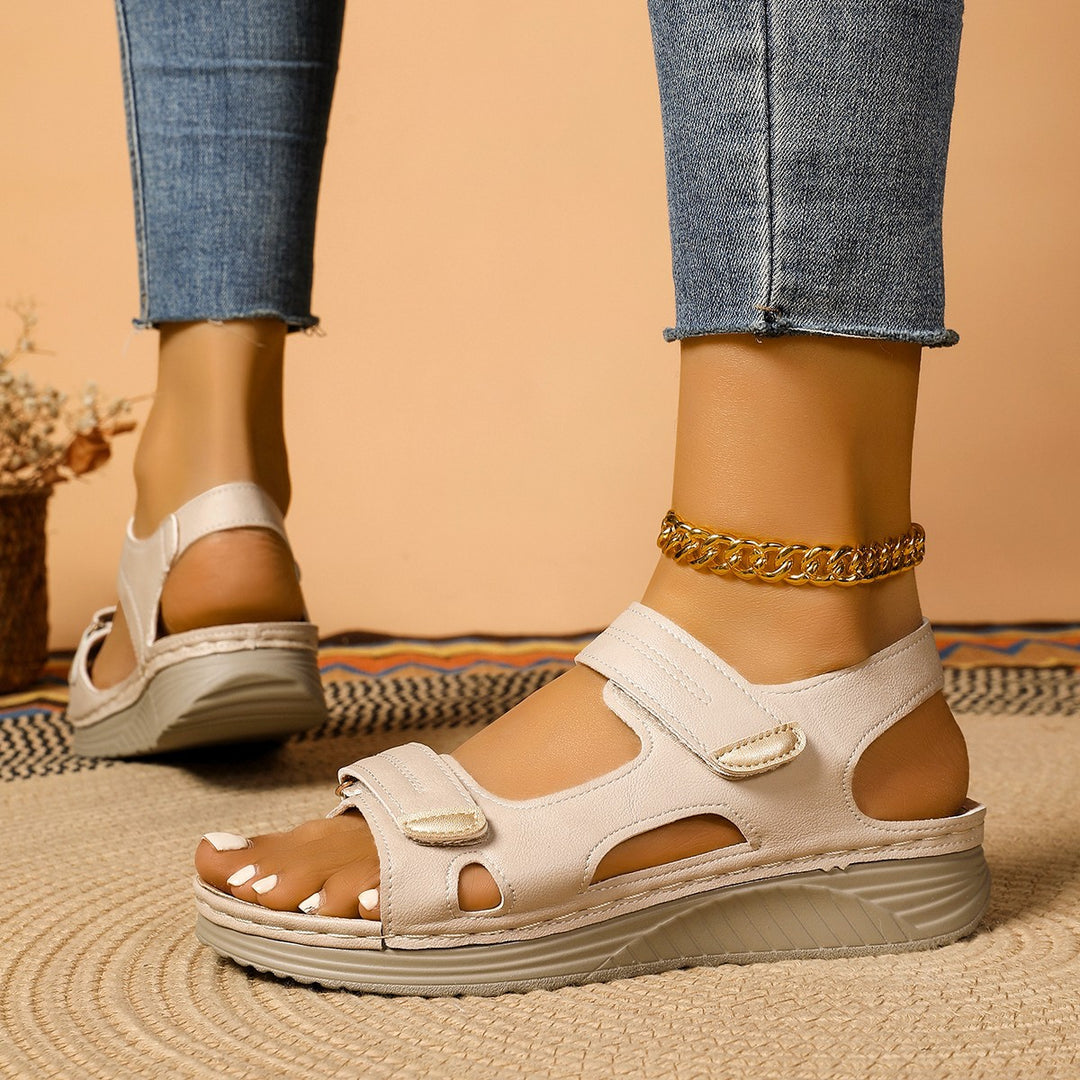Dame Komfortable Sandaler med justerbare remme og ergonomisk sål Stilla