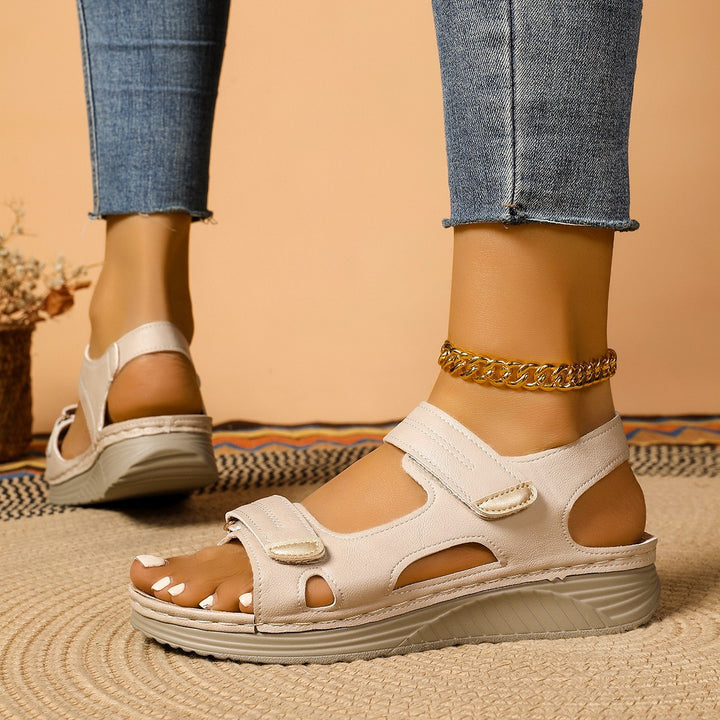 Dame Komfortable Sandaler med justerbare remme og ergonomisk sål Stilla
