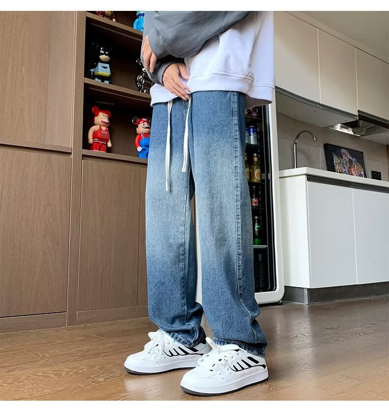 Herrer Behagelige Baggy Jeans Stilla