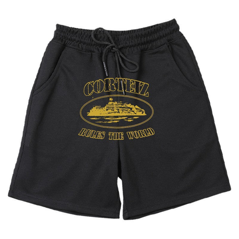 Kvinders komfortable sweat shorts med elastisk talje og sidelommer Skovae
