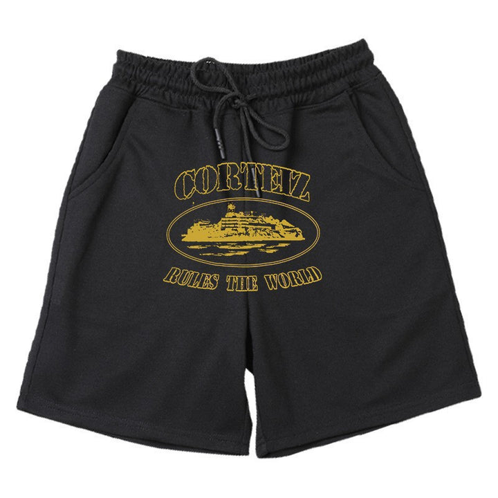 Kvinders komfortable sweat shorts med elastisk talje og sidelommer Skovae