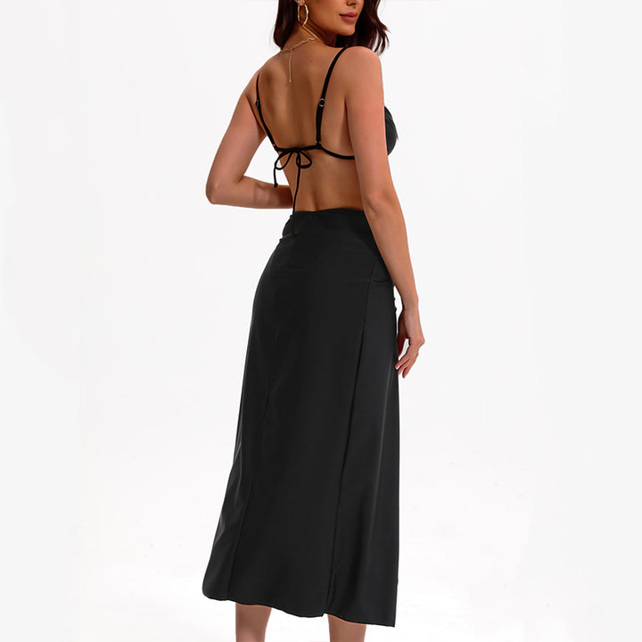 Dame Elegant bikini sæt med fashionable indpakket nederdel Skovae