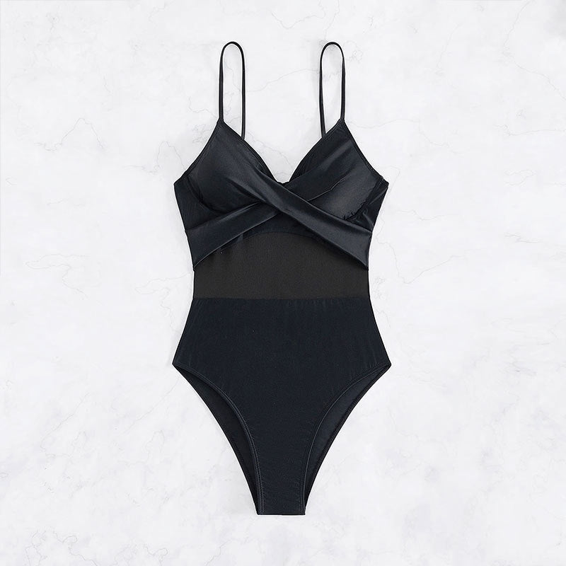 Dame Elegant Cross-Back Én-delt Badedragt Stilla