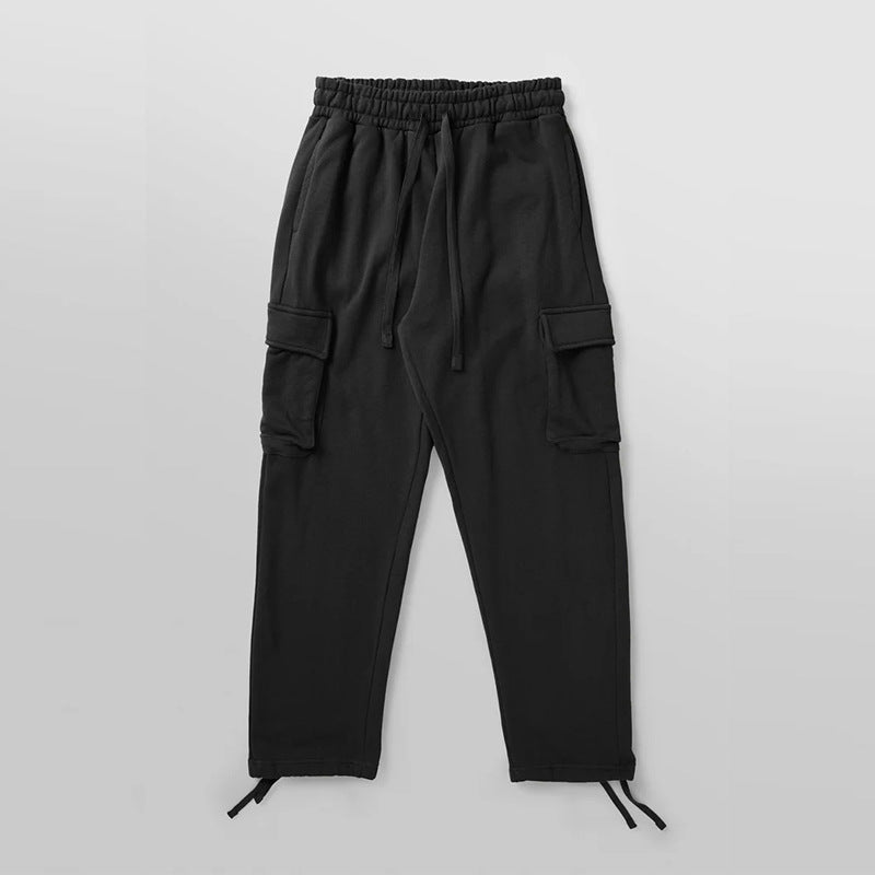 Herrer Cargo-joggingbukser med elastisk talje og praktiske lommer Stilla