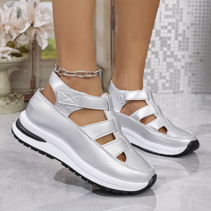 Dame Komfort Strappy Sport Sandaler med åndbart design Stilla