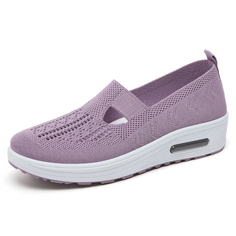 Dame Luftige og komfortable Slip-On Sneakers Stilla