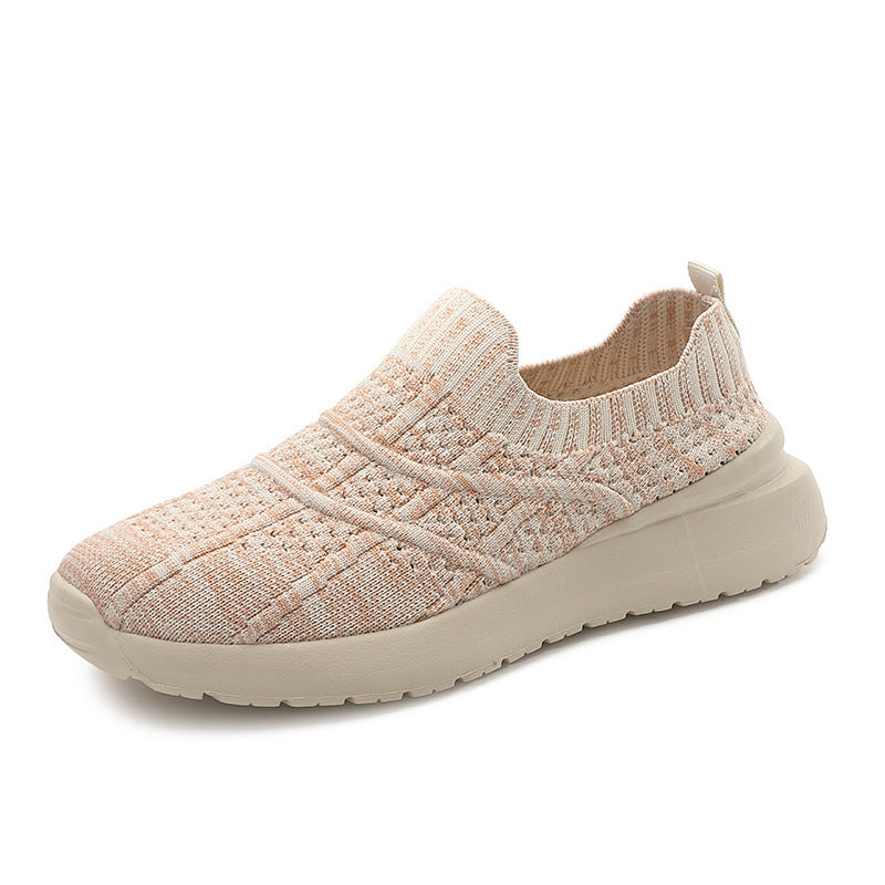 Dame Åndbare Strik Slip-On Sneakers Stilla