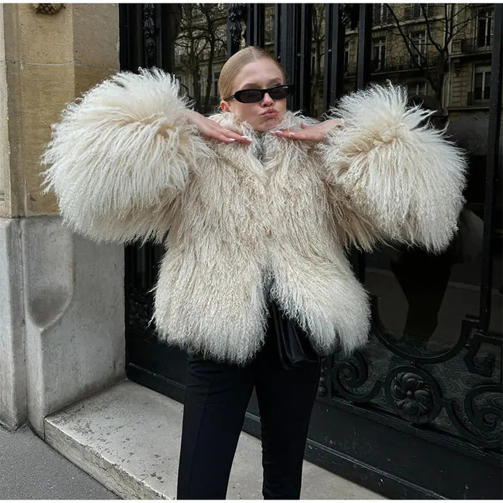 Kvinders fashionable teddy sweater Stilla