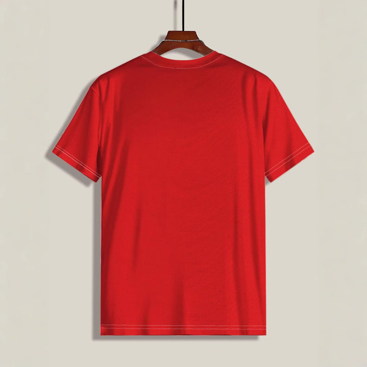 Herren T-shirt med unikt Barbed Wire-motiv og kvalitets bomuldsblanding Stilla