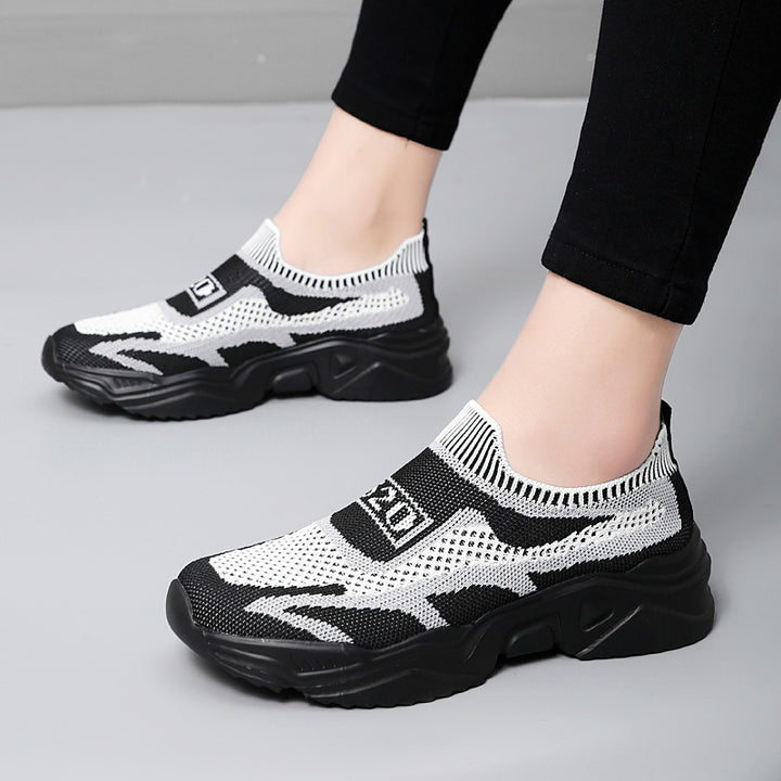 Dame Slip-On Mesh Sneakers med forbedret åndbarhed og komfort Stilla