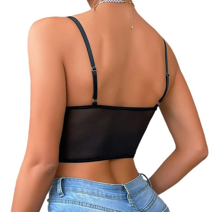 Dame Spids-Crop-Top BH Stilla