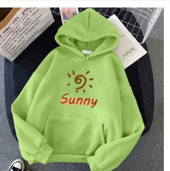 Kvinders Hoodie med Sunny Graphic Skovae