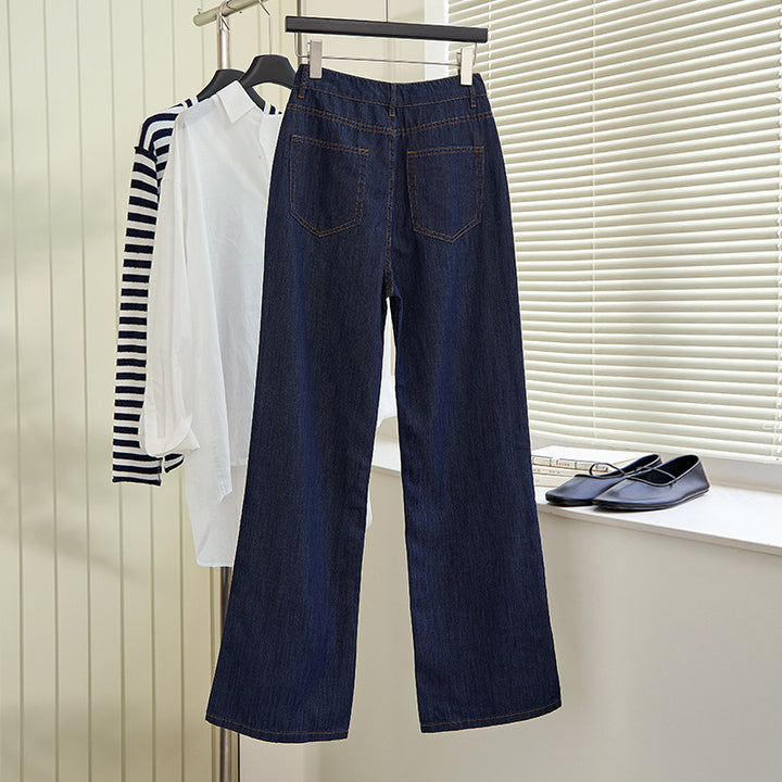 Kvinde brede jeans i en løs pasform Stilla