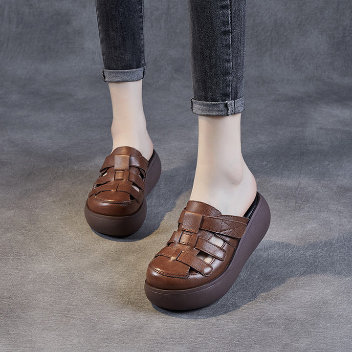 Femme Chic Platform Slide Sandaler Stilla