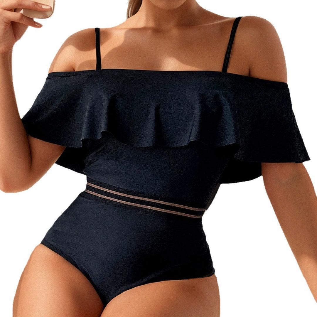 Dame Off-Shoulder Badedragt Skovae