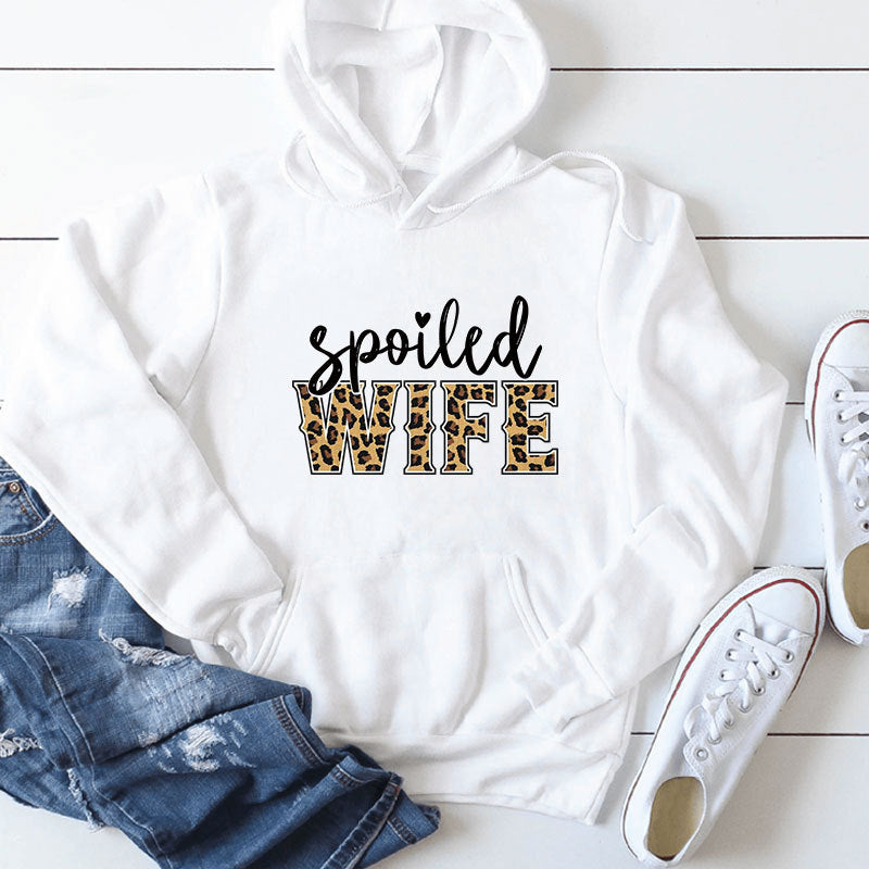 Kvinders hoodie med kreativ og elegant skrift Stilla
