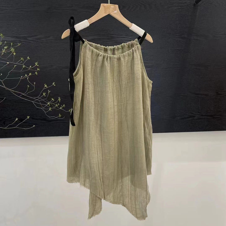 Dame Elegant Asymmetrisk Maxi-Nederdel Stilla