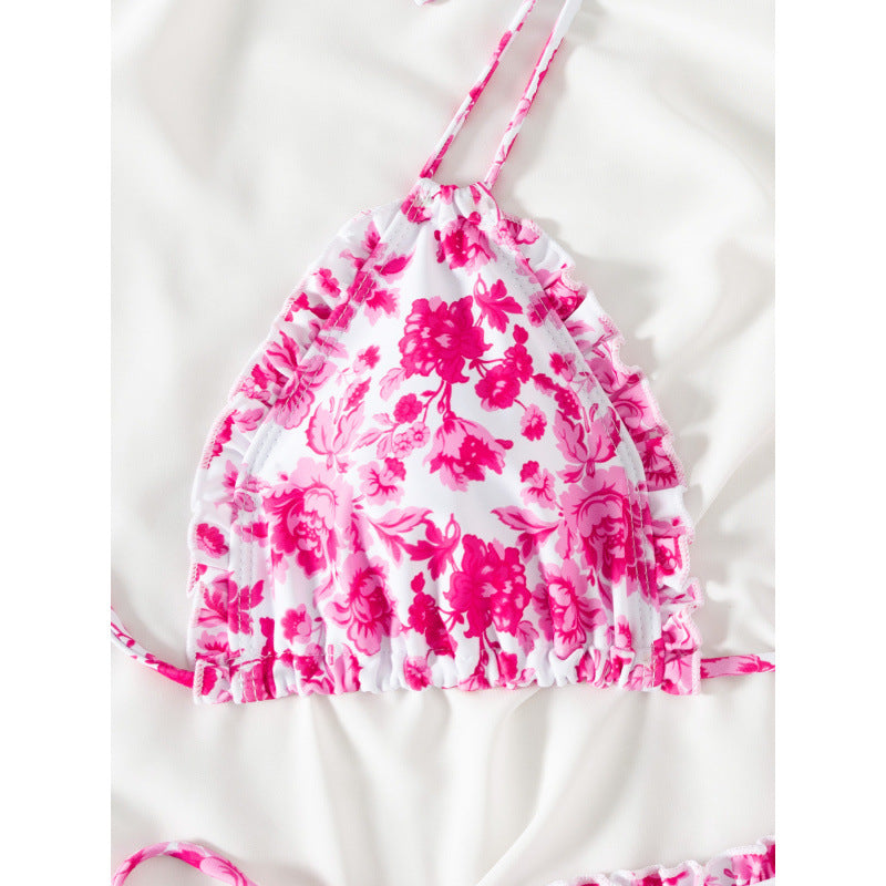 Dame Triangel-Bikini med legende ruffle-design Skovae